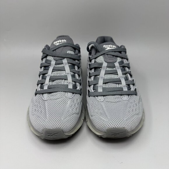 Reebok Mens Zig Dynamica Gray Running Shoes Sneakers Size 6 - Picture 4 of 9